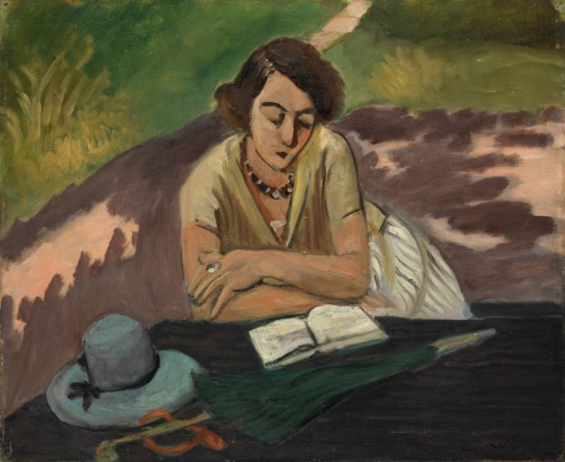 Mujer leyendo de Henri Matisse